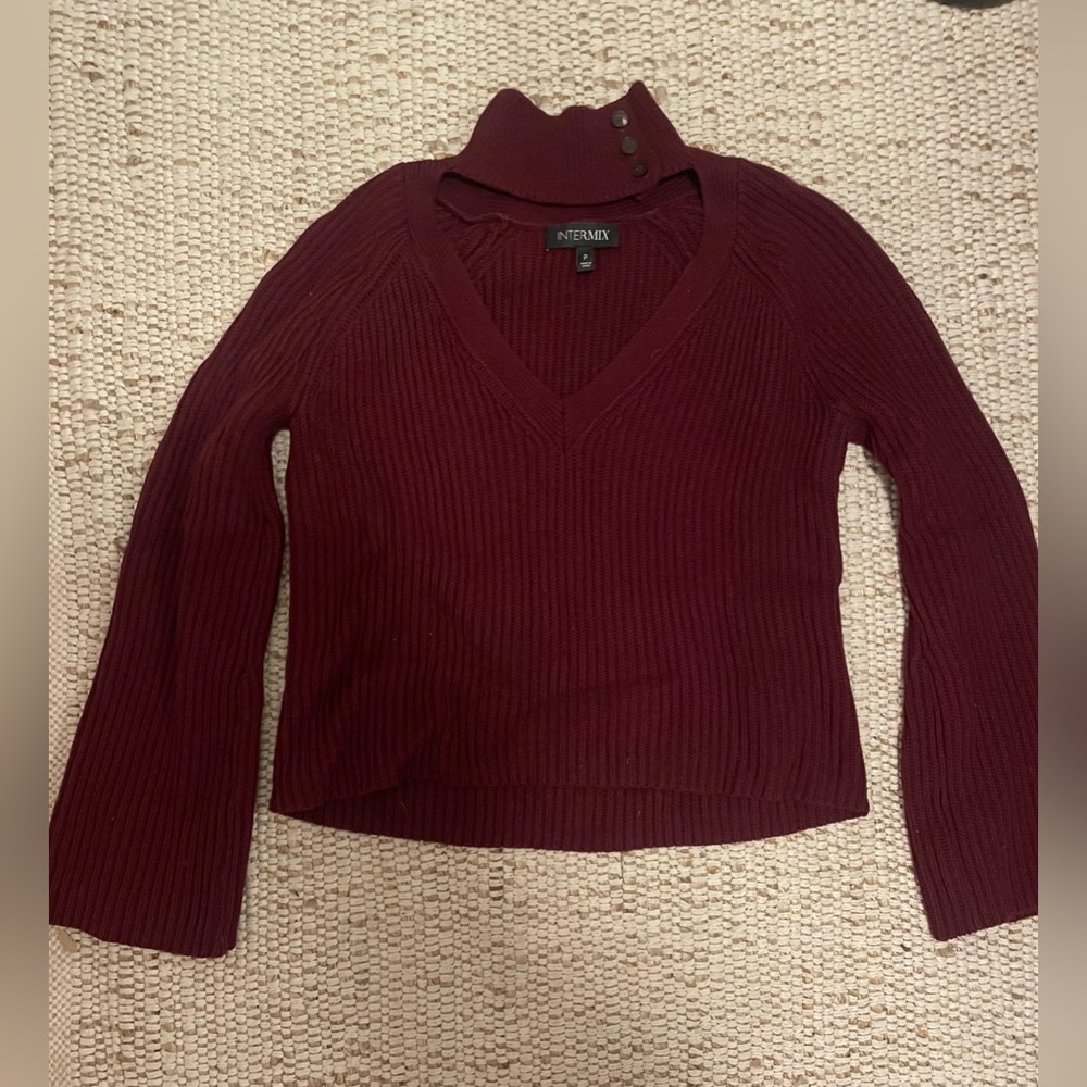 Intermix maroon sweater